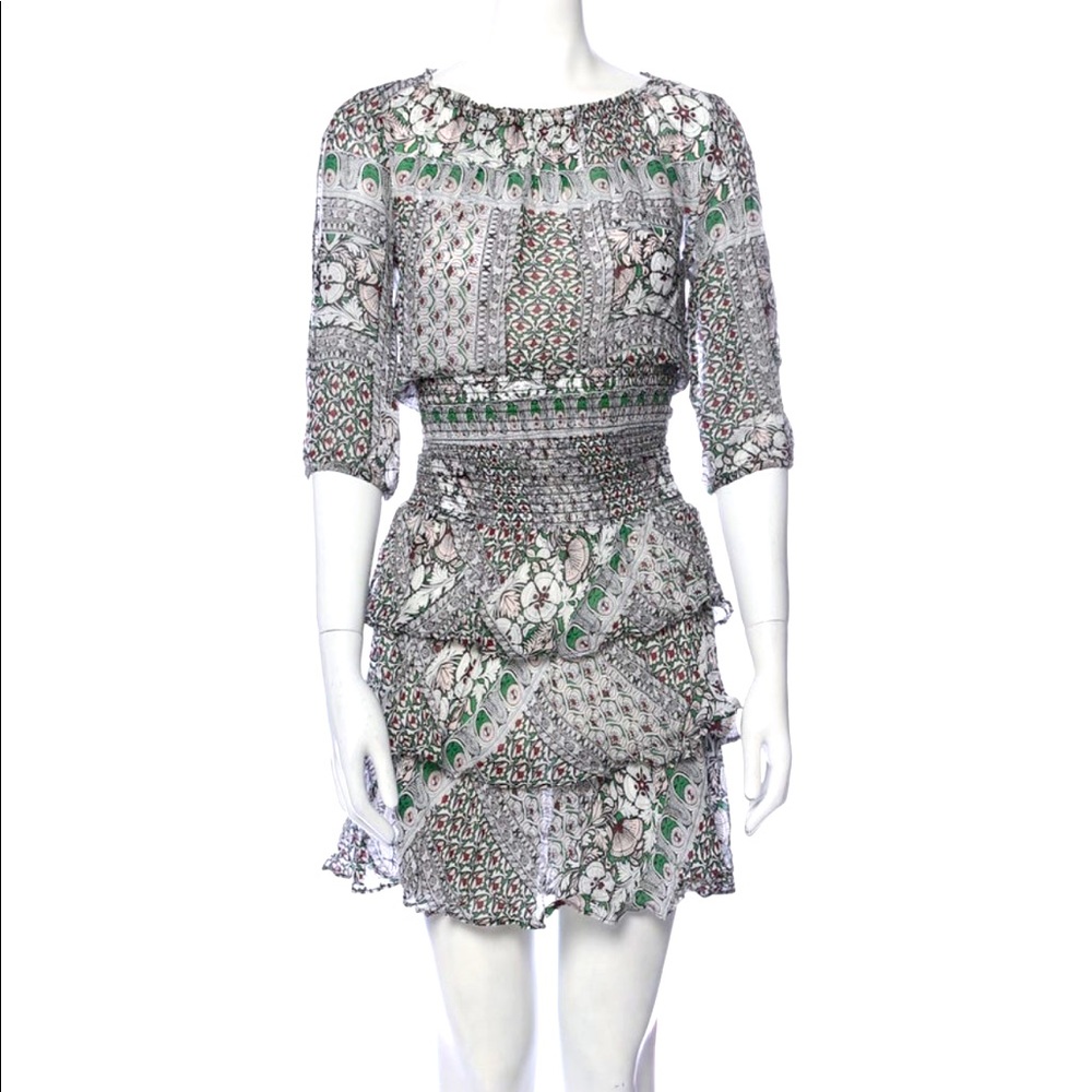 Maje Printed Dress Size 1, Small